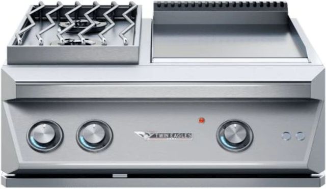 Twin Eagles 30" Stainless Steel Side Burner Combo-0