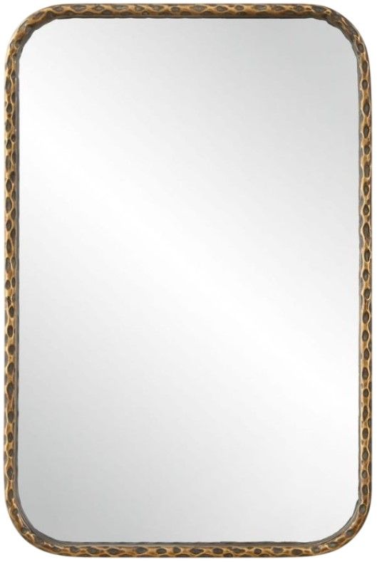 Uttermost® A Little Knotty Aged Bronze Vanity Mirror-0