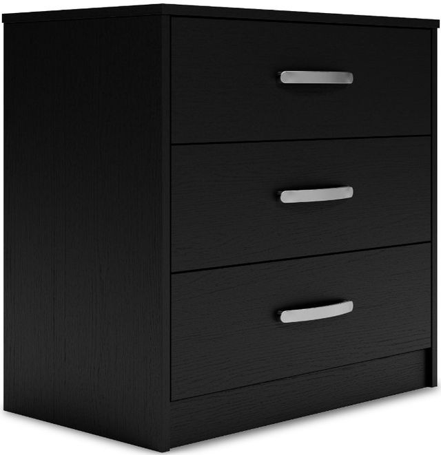 Signature Design by Ashley® Finch 3-Piece Black Queen Platform Bed Set-3
