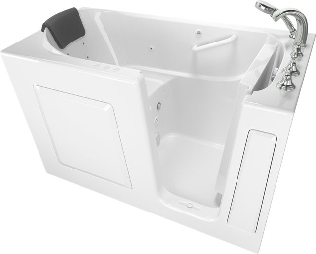American Standard Premium Series White Alcove Walk-In Combination Bathtub-1