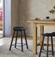 Four Hands Barrett Matte Black Counter Stool-1