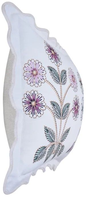 Stylecraft Tamara Day White 22" Designer Pillow-3