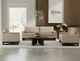 International Furniture Direct Blackburn Brown Sofa-1