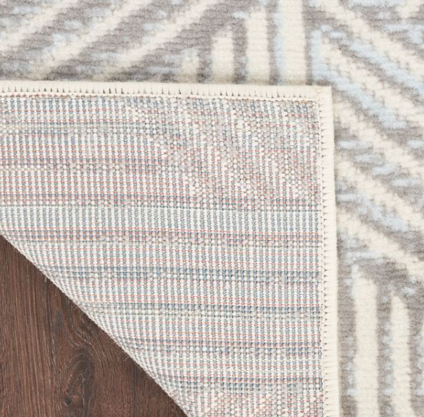 Nourison Home™ Grafix Gray 5'x7' Style 5 Area Rug-1