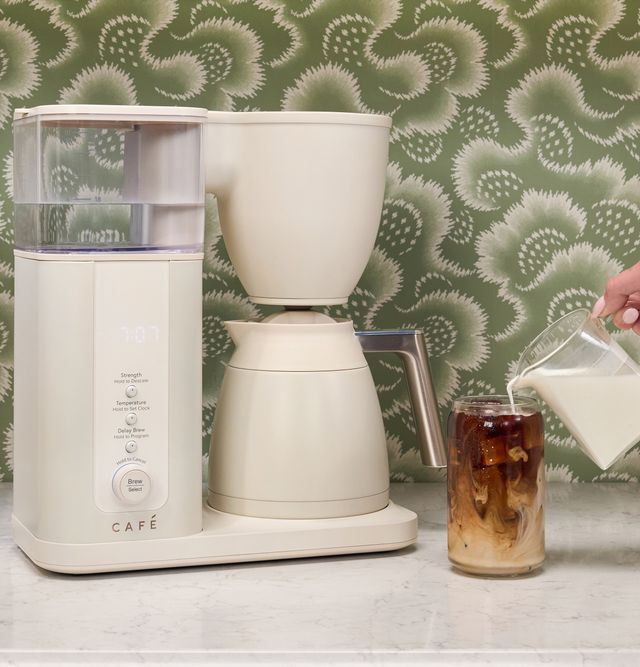 CAFÉ™ 10 Cup Buttercream Specialty Drip Countertop Coffee Maker-1