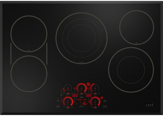 Café™ 30" Black Electric Cooktop-1