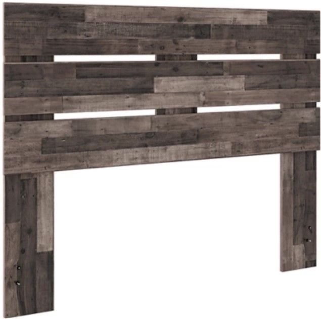 Signature Design by Ashley® Neilsville 3-Piece Multi Gray Queen Panel Headboard Bedroom Set-1
