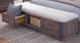 Urban Collections by Yutzy Woodworking Rialto Maple/Preen Upholstered Bench-0