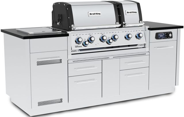 Broil King® Imperial™ QS 690i 6-Burner Stainless Steel Built In Natural Gas Grill-2