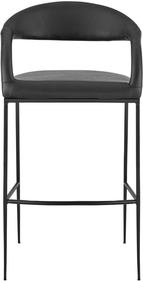 Armen Living Ramona Black Bar Stool-2