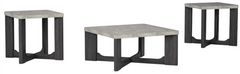 Signature Design by Ashley® Sharstorm 3-Piece Gray Occaional Table Set