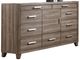 New Classic® Home Furnishings Harrisburg 4-Piece Walnut Eastern King Bedroom Set-3