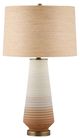 Currey & Company Geologie Beige/Brown Table Lamp-1