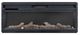 International Furniture Direct Hardrware EFP Black Electric Fireplace-2
