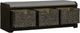 Liberty Furniture Mill Creek Cream/Peppercorn Wall Storage Bench-2