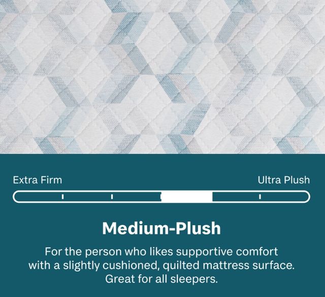 BeautySleep® Soothing Nights 10" Pocketed Coil Medium Plush Pillow Top Queen Mattress in a Box-2