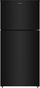 Amana® 30" 19 Cu. Ft. Black Top Freezer Refrigerator with Dual Crisper Drawers-0