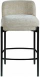 Meridian Furniture Burton Beige Counter Stool-1