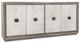 Classic Home Denver Antique White/Distressed Gray Sideboard-0