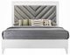 ACME Furniture Chelsie Gray/White Queen Panel Bed-3