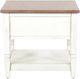 Sunny Designs™ Pasadena Buck Skin End Table with Marble White-3