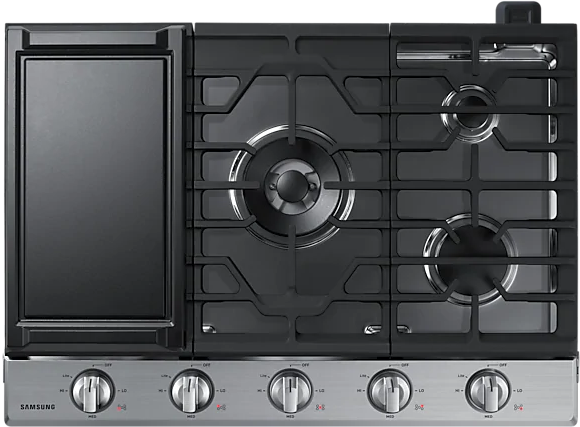 Samsung 30" Stainless Steel Gas Cooktop-2