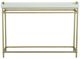 Fairfield® East Camden Pearl Console Table with Antique Brass Base-1