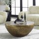 Uttermost® Gilded Dome Antique Gold Coffee Table-1