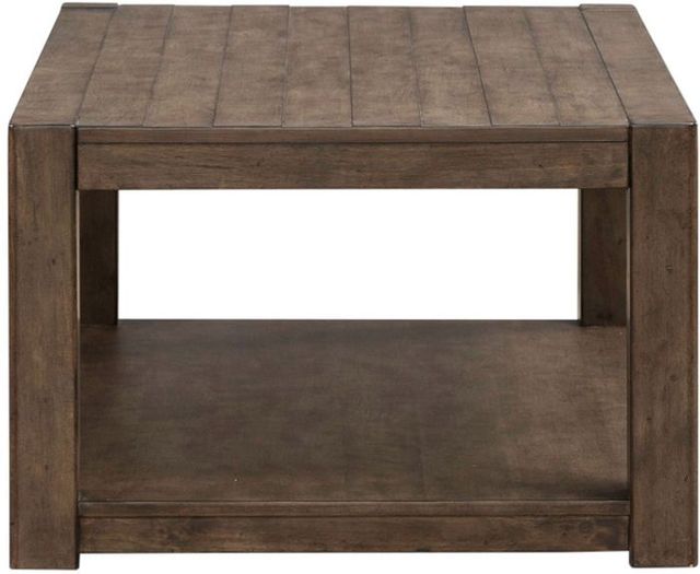 Liberty Furniture Broadmore 3-Piece Cobblestone Brown Occasional Table Set-2