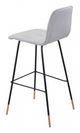 Zuo Modern Gironde Light Gray Bar Chair-4