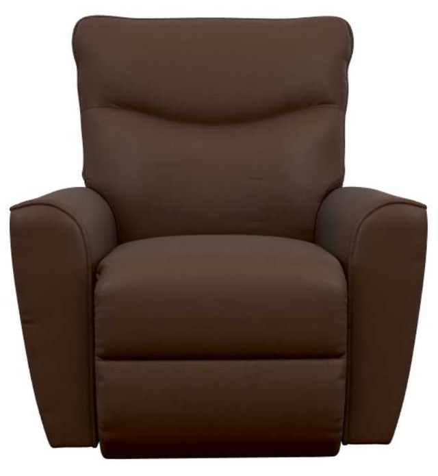 La-Z-Boy® Belmont Chestnut Power Rocking Recliner with Headrest-1