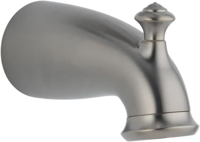 Delta Leland® Stainless Pull-Up Diverter Tub Spout-0