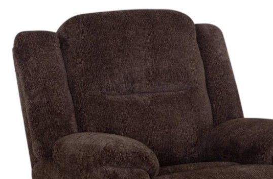 Franklin™ Heston Frenzy Chocolate Power Rocker Recliner with Power Headrest-1