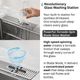 Forno Acqua MultiSINK Stainless Steel 33" Dual Mount 3-Level Workstation with Retractable Faucet and Glass Rinser-5