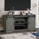 Furniture of America® Garibaldi Brown/Gray TV Stand-1