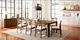 Bassett® Furniture Origins Spence Sable Dining Chair with Nomad Cream Upholstered Seat-5
