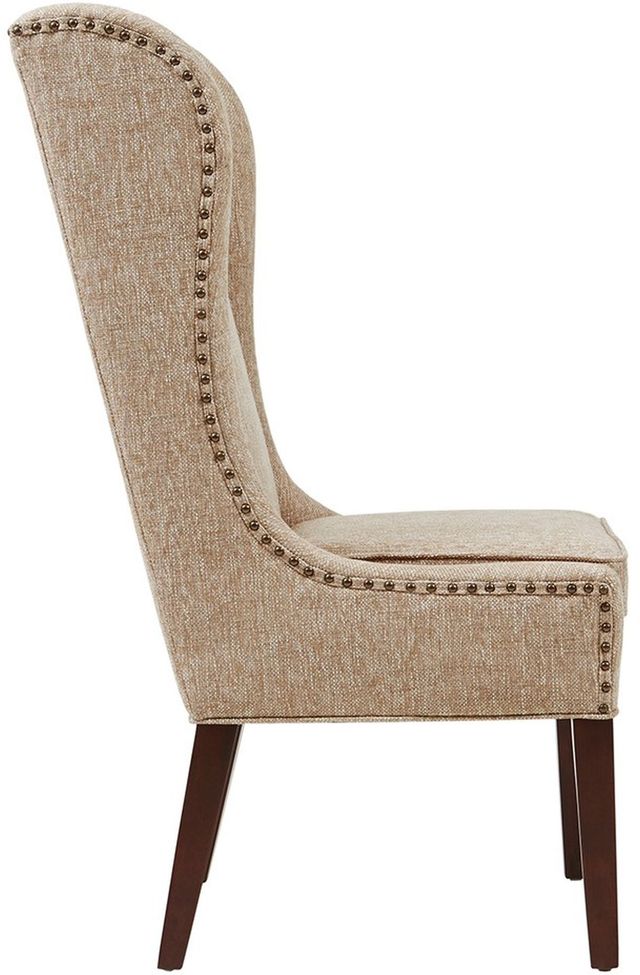 Olliix by Madison Park Beige Garbo Captains Dining Chair-2