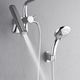 Forno Acqua AcquaFALL Mini Polished Chrome 8" Retrofit Shower System 1.8 GPM-2