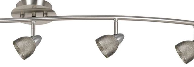 Cal® Lighting & Accessories Orbit Brushed Steel/Silver Serpentine Light-1