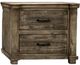 Vintage Furniture Hill 2-Drawer Nightstand-0
