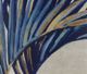 Stylecraft Arching Palm I Blue/Dark Blue/Gold Wall Art -1