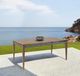 Armen Living Orbit Brown Rope/Wood Outdoor Dining Table-1