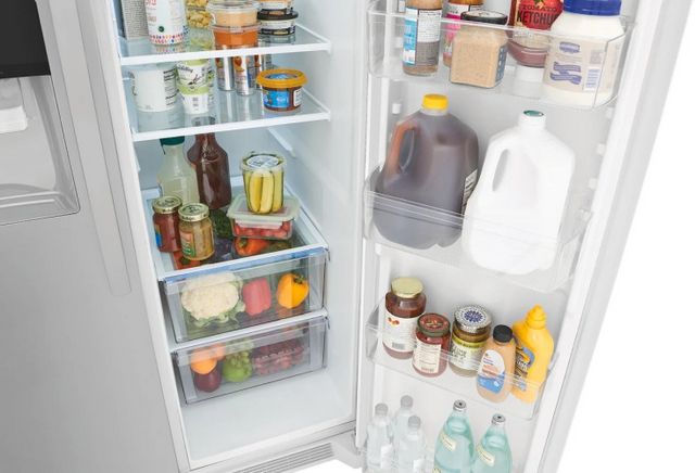 Frigidaire® 36 in. 25.6 Cu. Ft. White Side-by-Side Refrigerator-9