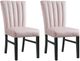 Elements International Bellini Pink Side Chair-1
