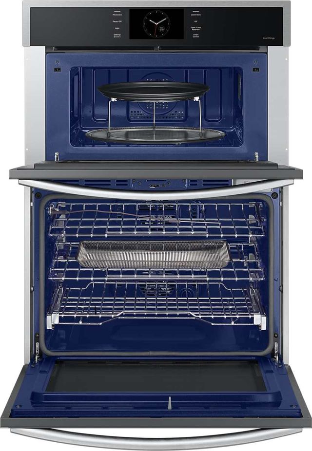 Samsung 6 Series 30" Stainless Steel Oven/Microwave Combination Electric Wall Oven-5