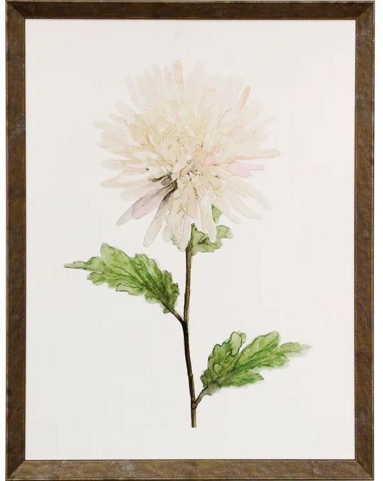 Stylecraft Light Green/White Framed Print-0