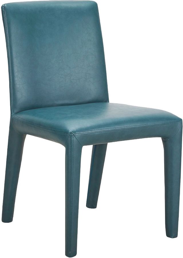 Moe's Home Collection Monte 2-Piece Teal Dining Side Chair Set-0