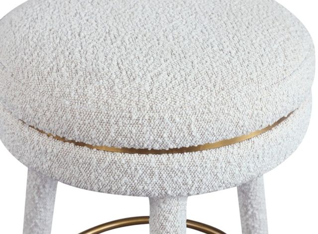Meridian Furniture Coral Cream Upholstered Bar Stool-3
