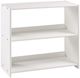 Donco Kids Louver White Youth Small Bookcase-0