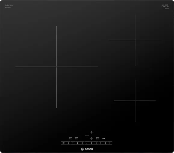Bosch® 500 Series 24" Black Induction Cooktop